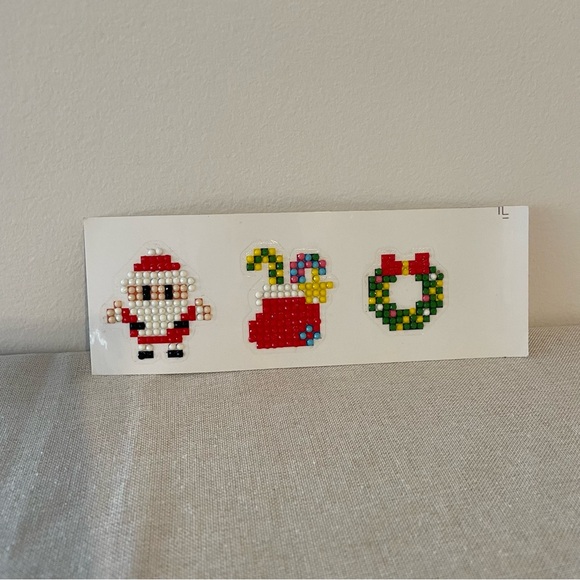 Christmas Holiday Diamond Painting Stickers - Picture 2 of 2
